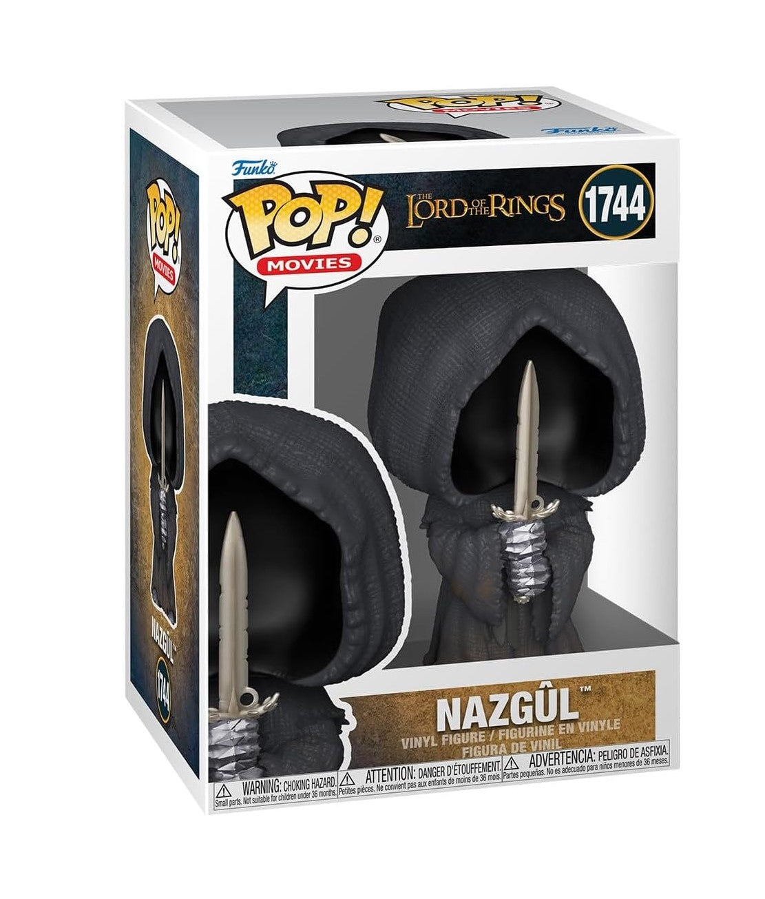 Funko Pop! Movies: The Lord Of The Rings - Nazgul #1744, Signed by Jed Brophy JSA Authenticated