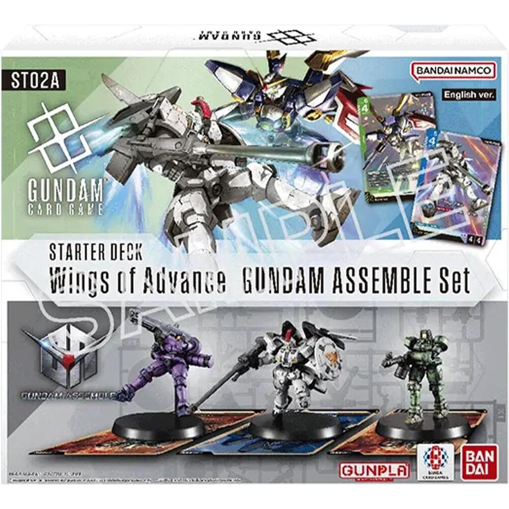 Gundam - Starter Deck 02: Wings of Advance - Gundam Assemble Starter Set - Starter Deck 02: Wings of Advance (ST02)