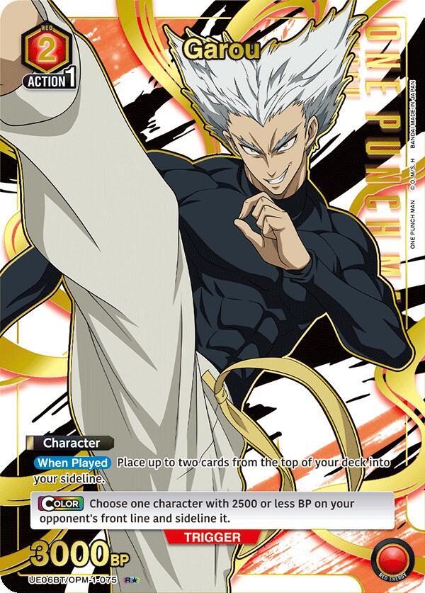 Union Arena - Garou (075) (R*) - UE06BT: One Punch Man (UE06BT)