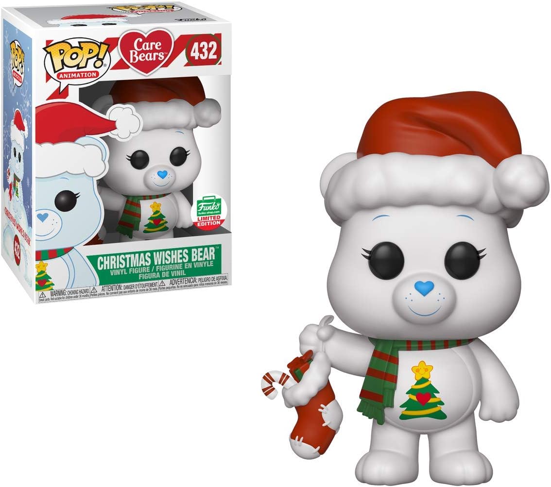 Funko Pop! Animation: Care Bears - Christmas Wishes Bear #432, Funko Limited Edition