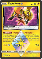 tapu koko prism star team up 51/181