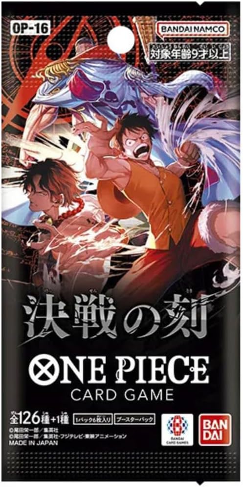 One Piece Booster Box OP-16 The Time of Battle Factory Sealed Japanese