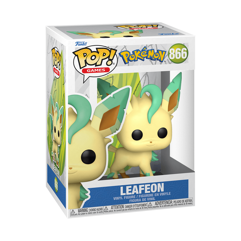 Funko Pop! Pokemon - Leafeon 866 - Collectable Vinyl Figure