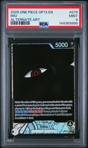 2025 One Piece OP13-079 Imu Alternate Art - PSA 9