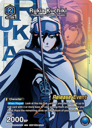 Union Arena -  Bleach -  Rukia Kuchiki (Release Event Participation) - UEX01BT: BLEACH: Thousand-Year Blood War Vol.2 Release Event Cards (UEX01BT_RE)