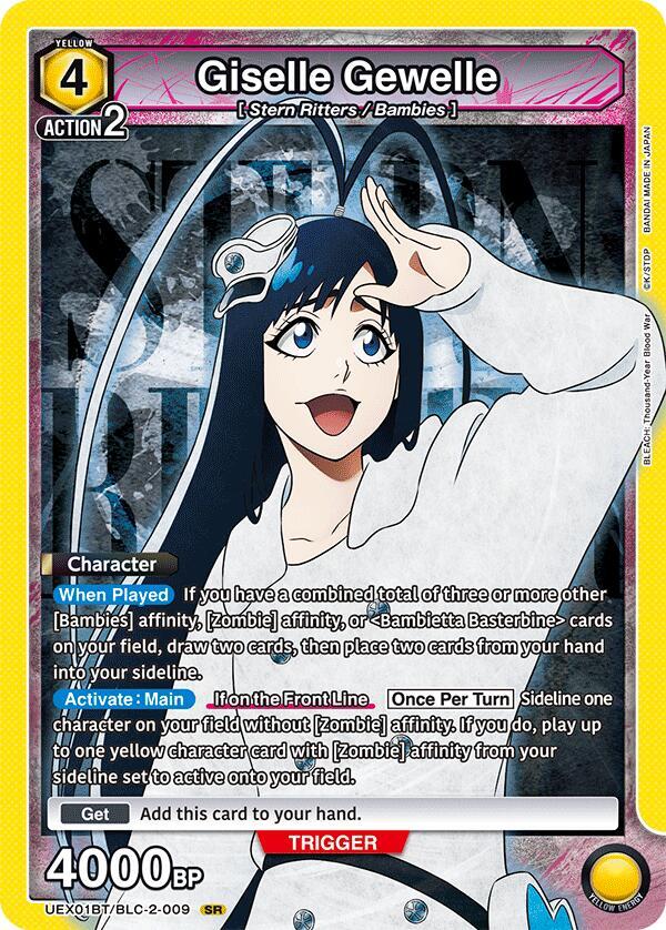 Union Arena - Bleach - Giselle Gewelle (009) - UEX01BT: BLEACH: Thousand-Year Blood War Vol.2 (UEX01BT)