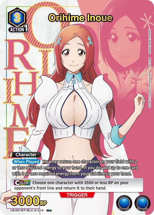 Union Arena - Bleach - Orihime Inoue (014) (R*) - UEX01BT: BLEACH: Thousand-Year Blood War Vol.2 (UEX01BT)