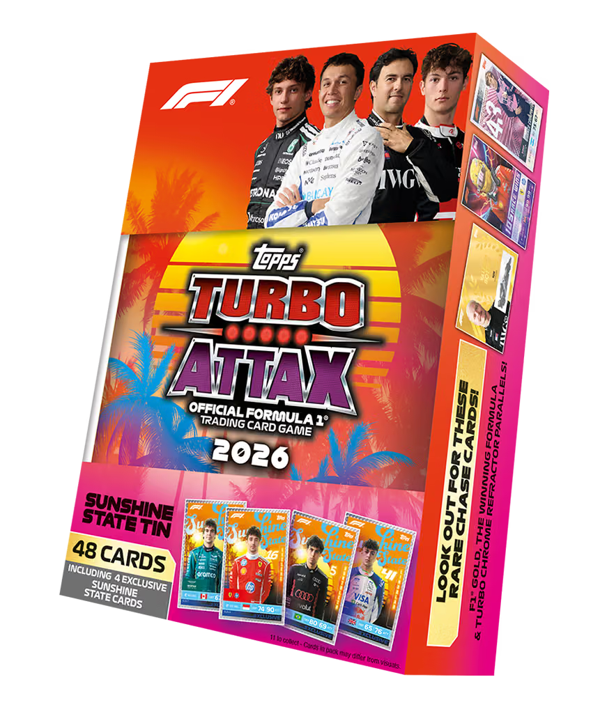 Topps Formula 1® 2026 Turbo Attax - Mega Tin - Sunshine State