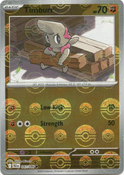 Timburr 047/086 BLK Poke Ball Pattern