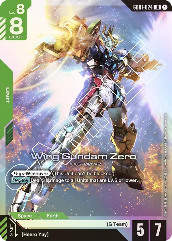 Gundam - Wing Gundam Zero - Newtype Rising (GD01)