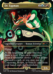 MTG Magic The Gathering Sonic Secret Liar Drop Dr. Eggman (Foil) M