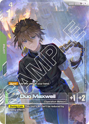 Gundam - Duo Maxwell (R+) - Newtype Rising (GD01)