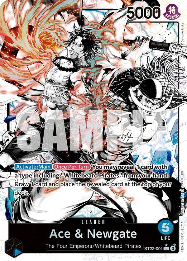 One Piece - Ace & Newgate (Parallel) - Starter Deck 22: Ace & Newgate (ST-22)