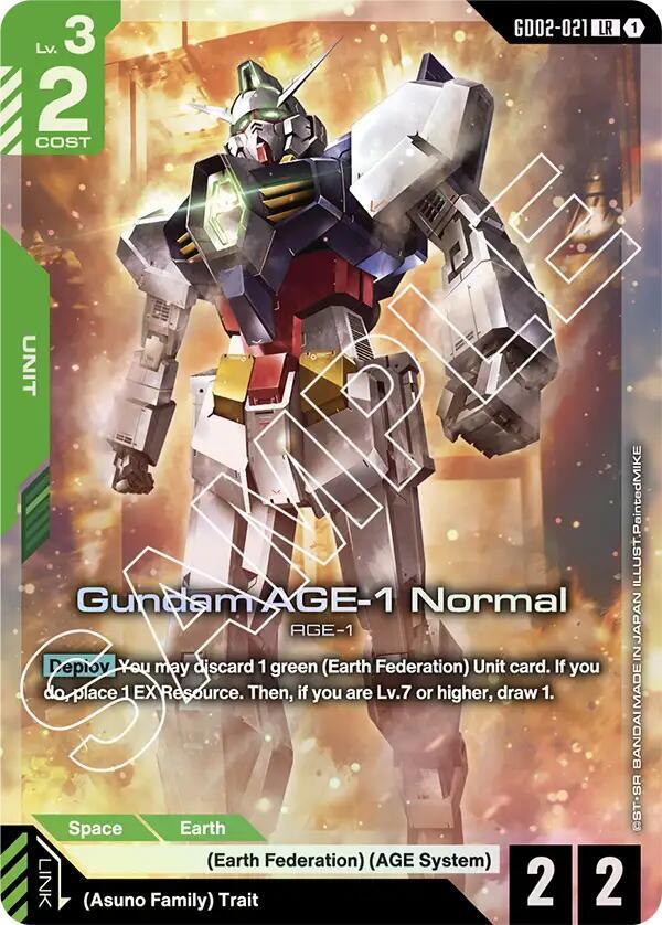 Gundam - Gundam AGE-1 Normal - Dual Impact (GD02)