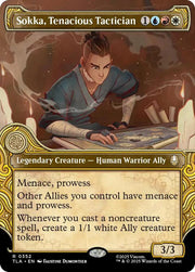 MTG Avatar: The Last Airbender Sokka, Tenacious Tactician (0352 - Showcase) (Foil)