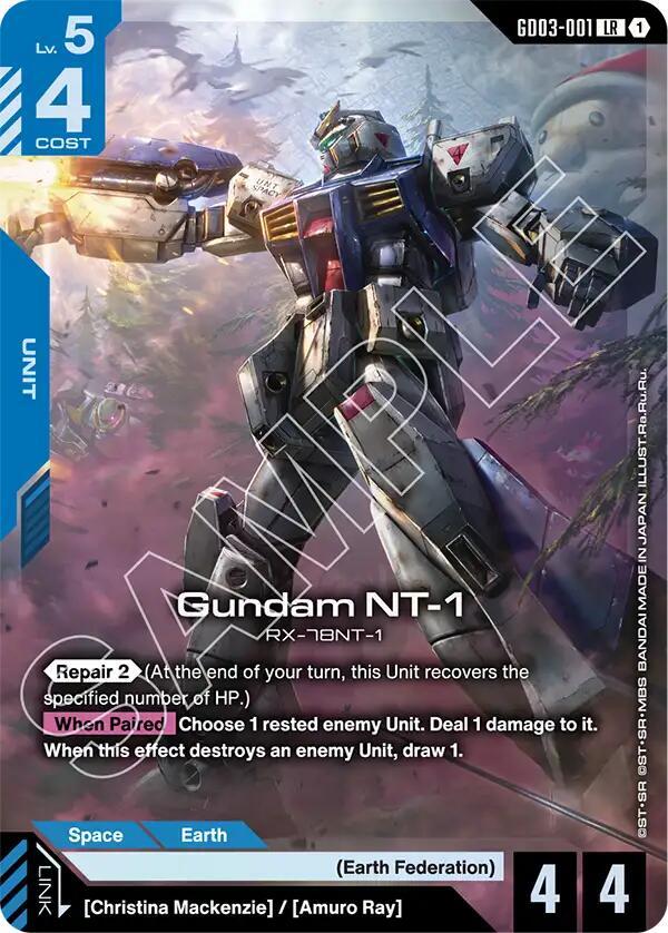 Gundam - Gundam NT-1 - Steel Requiem (GD03)