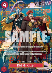 One Piece - Kid & Killer - EB01-003 (SP) - The Azure Sea's Seven (OP14)