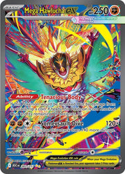 Pokemon Ascended Heroes Mega Hawlucha ex Alternate Art #283