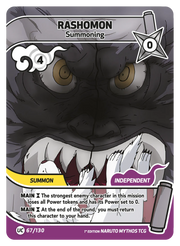Mythos Naruto Konoha Shido 1st Edition : Rashomon Summoning 067UC-Holo