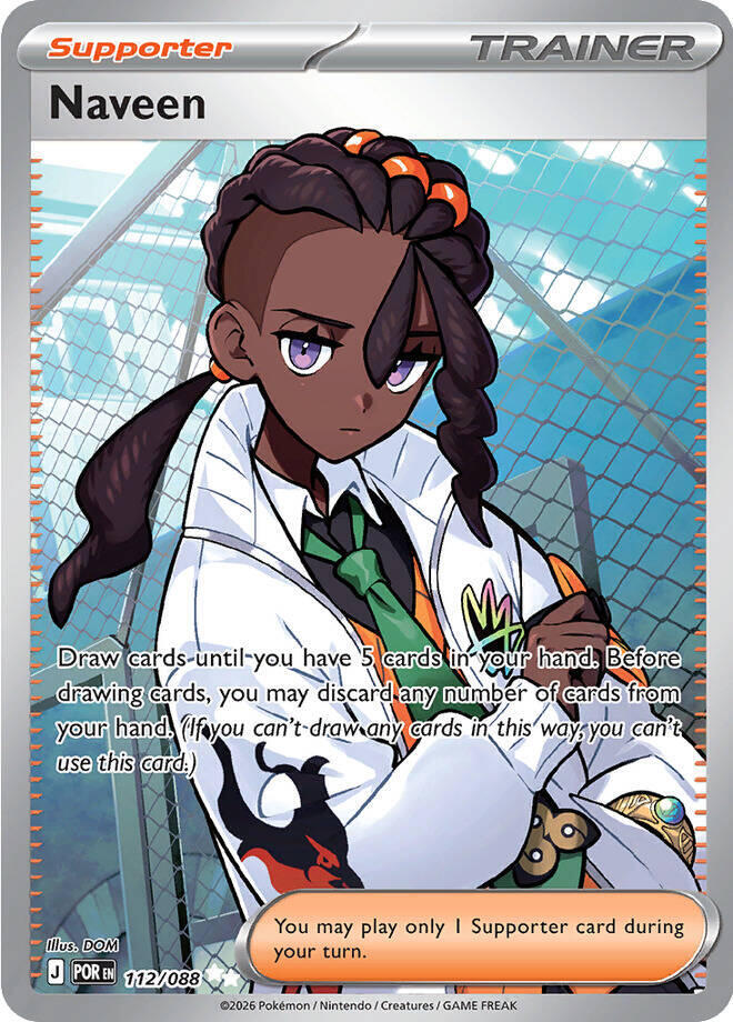 Pokemon - Naveen - 112/088 - ME03: Perfect Order (POR)