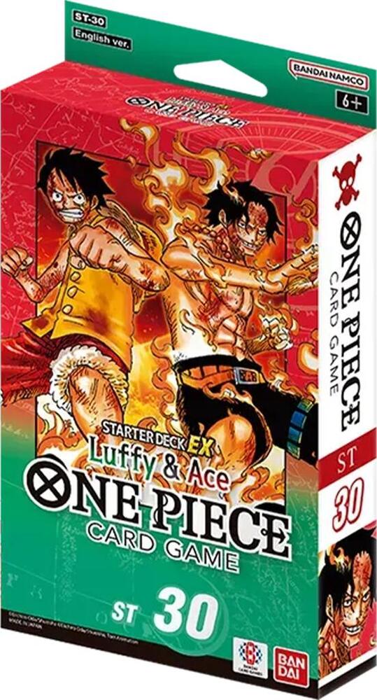 One Piece - Starter Deck EX: Luffy & Ace - Starter Deck EX: Luffy & Ace (ST-30) (Sealed Deck – OP-11 Bonus Pack Removed)