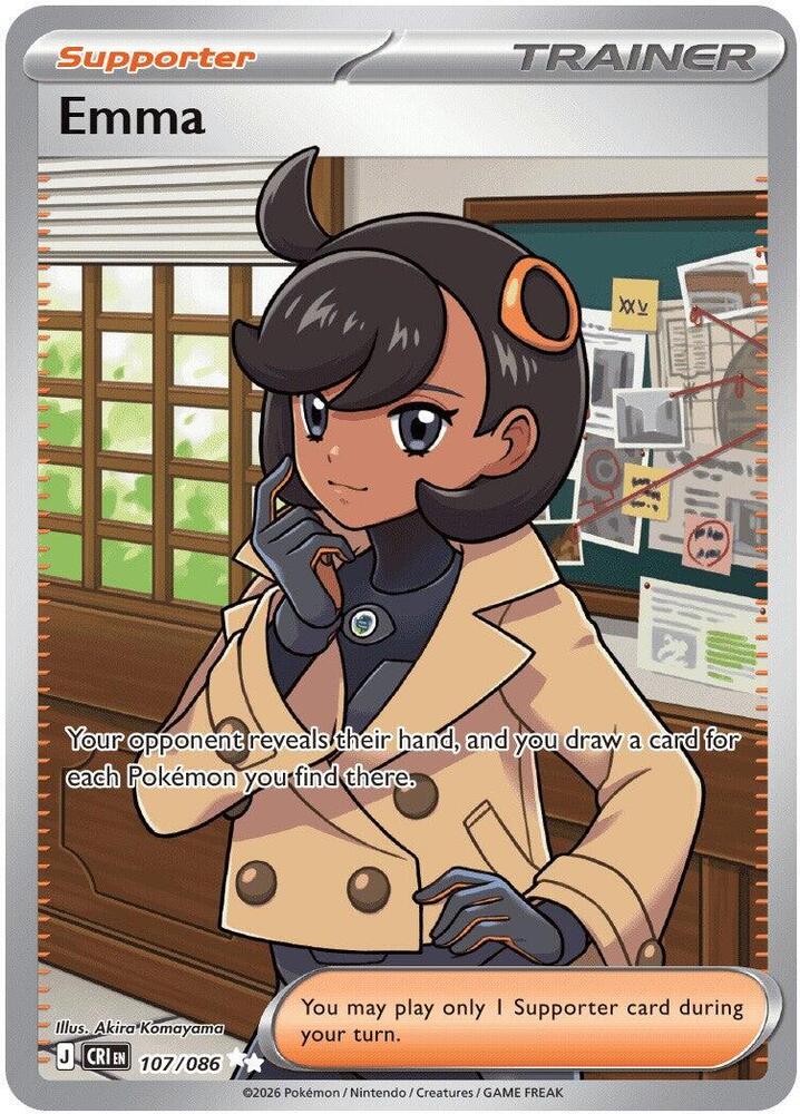 Pokemon - Emma - 107/086 - ME04: Chaos Rising (CRI)