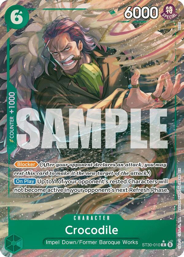 One Piece - Crocodile (Full Art) - Starter Deck EX: Luffy & Ace (ST-30)