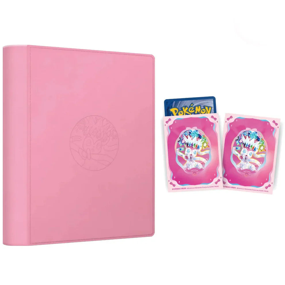 POKEMON SYLVEON TERASTAL GRAND CRYSTAL GATHERING SIMPLIFIED CHINESE BINDER GIFT BOX