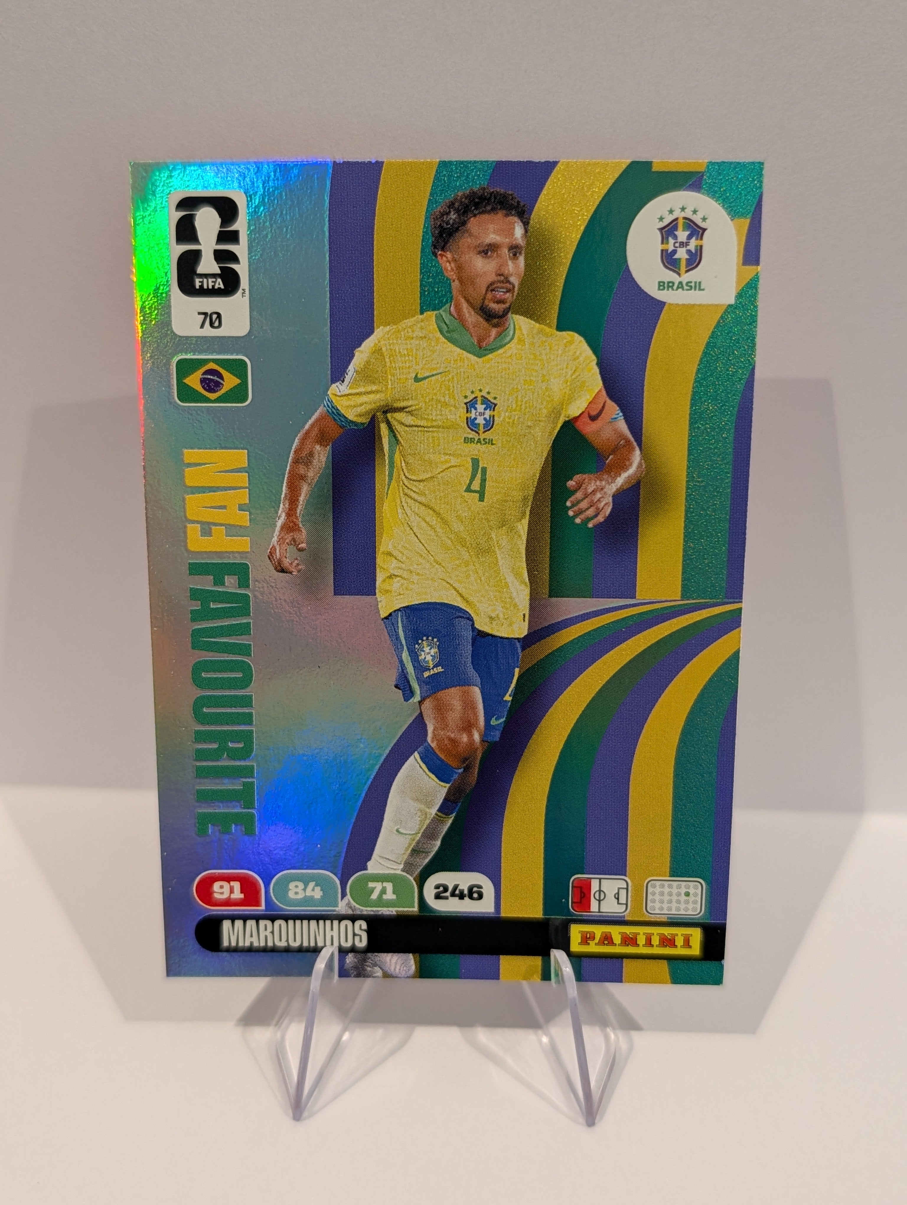 70 Marquinhos - Brazil - Panini Adrenalyn XL World Cup 2026