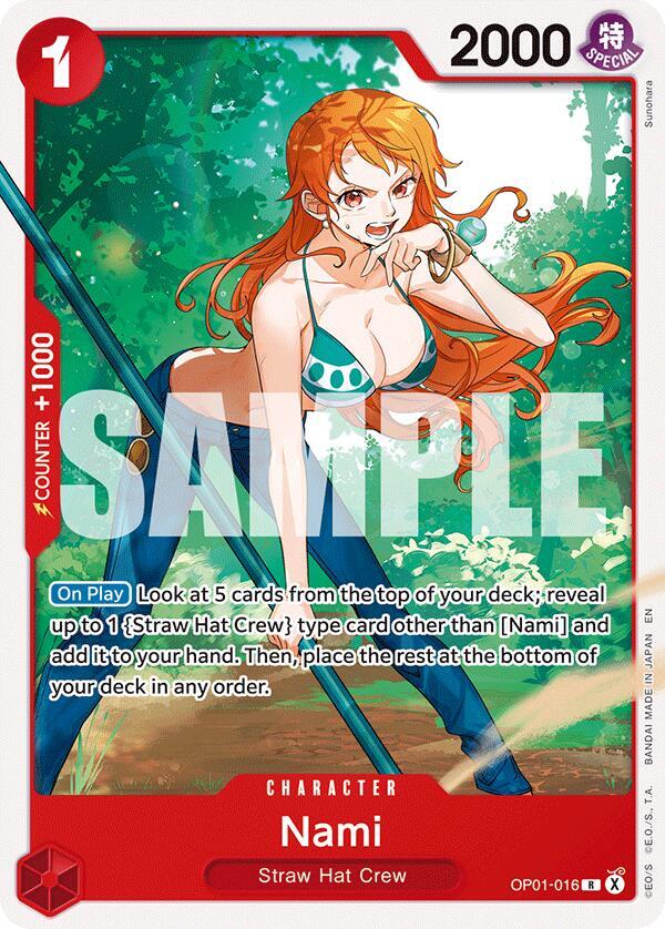 One Piece - Nami - Starter Deck 31: RED Monkey.D.Luffy (ST-31)