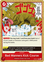 One Piece - Bad Manners Kick Course - Starter Deck 31: RED Monkey.D.Luffy (ST-31)