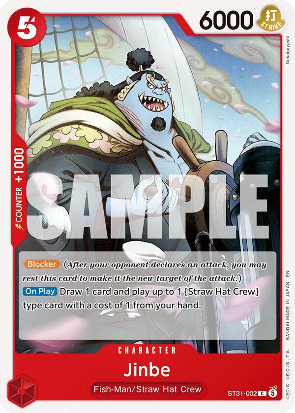 One Piece - Jinbe - Starter Deck 31: RED Monkey.D.Luffy (ST-31)