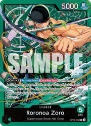 Roronoa Zoro (OP12-020) - Starter Deck 32: GREEN Roronoa Zoro (ST-32)