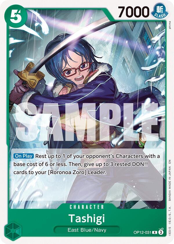 One Piece - Tashigi - Starter Deck 32: GREEN Roronoa Zoro (ST-32)
