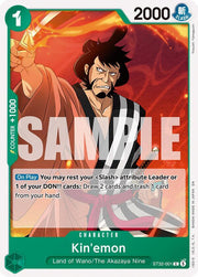 One Piece - Kin'emon - Starter Deck 32: GREEN Roronoa Zoro (ST-32)