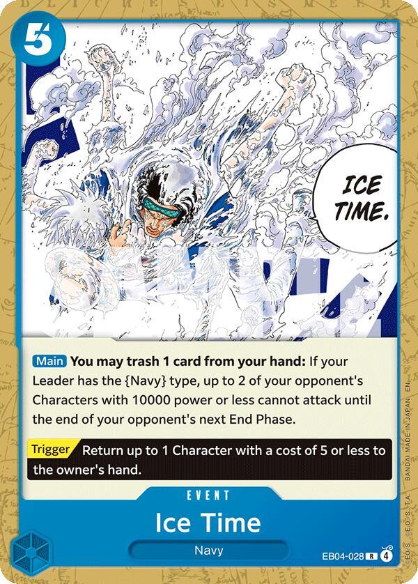 One Piece - Ice Time - Starter Deck 33: BLUE Kuzan (ST-33)