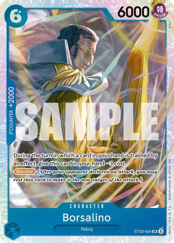One Piece - Borsalino - Starter Deck 33: BLUE Kuzan (ST-33)