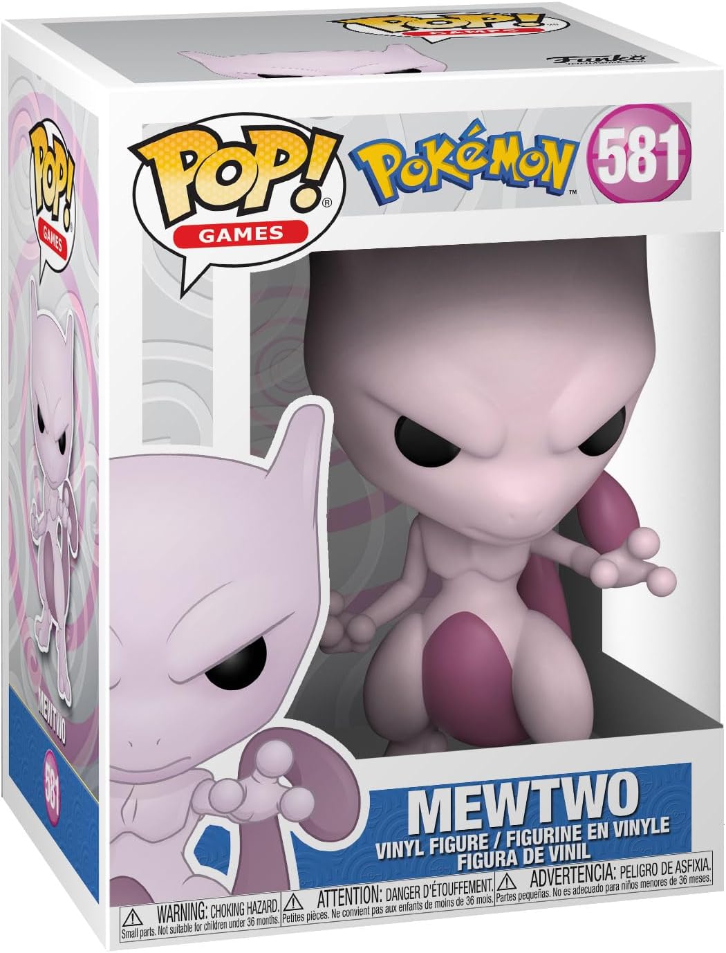 Funko Pop! Pokemon - Mewtwo 581 - Collectable Vinyl Figure