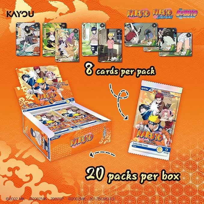 Kayou Naruto - Earth Scroll Smriti Collectible Cards - Booster Box (20 packs)