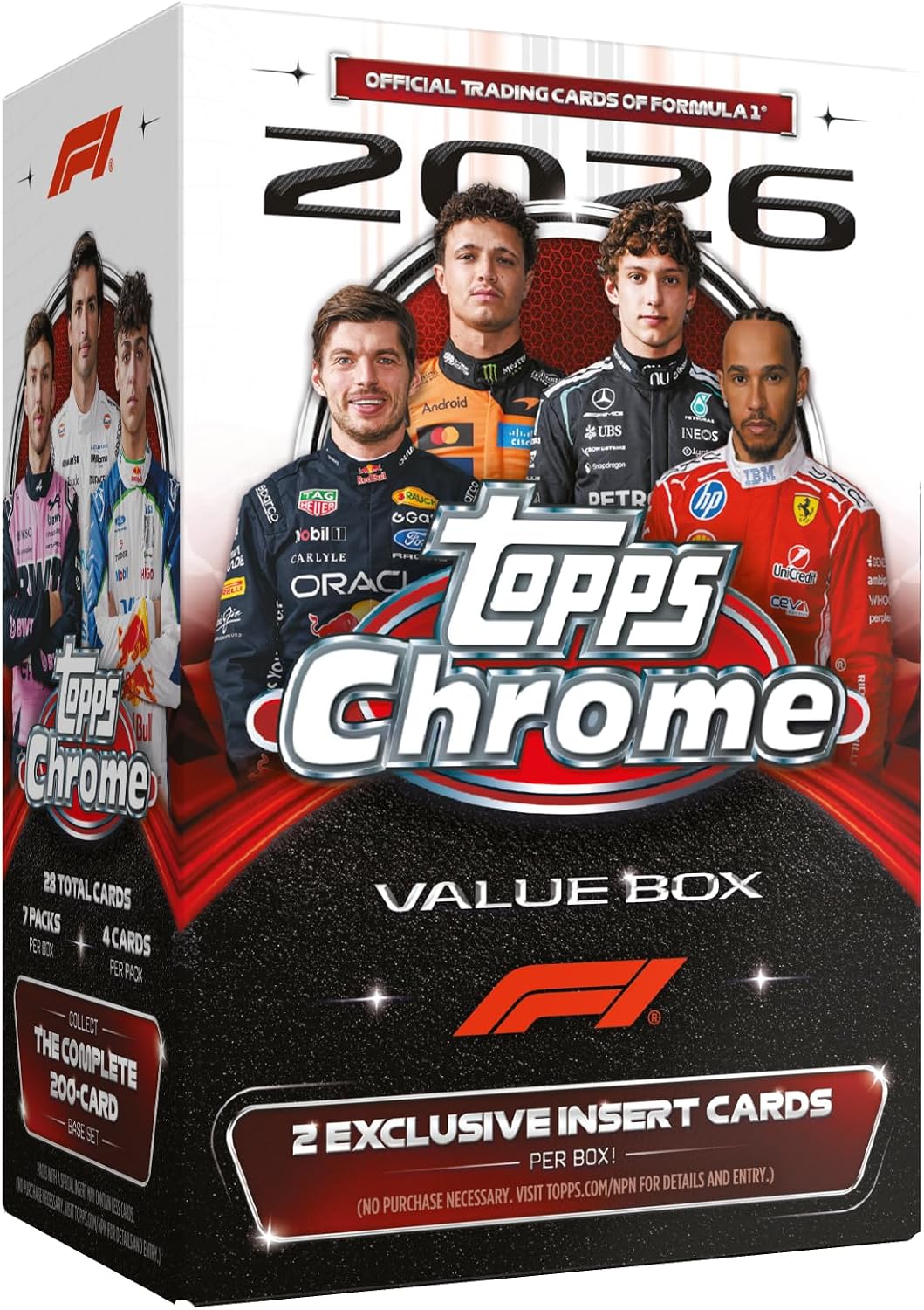2026 Topps Chrome® Formula 1® - Value Box