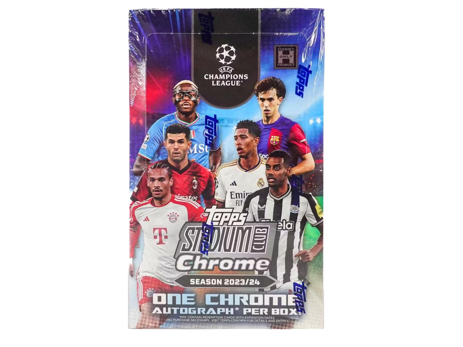2023-24 Topps Stadium Club Chrome Soccer Hobby Box