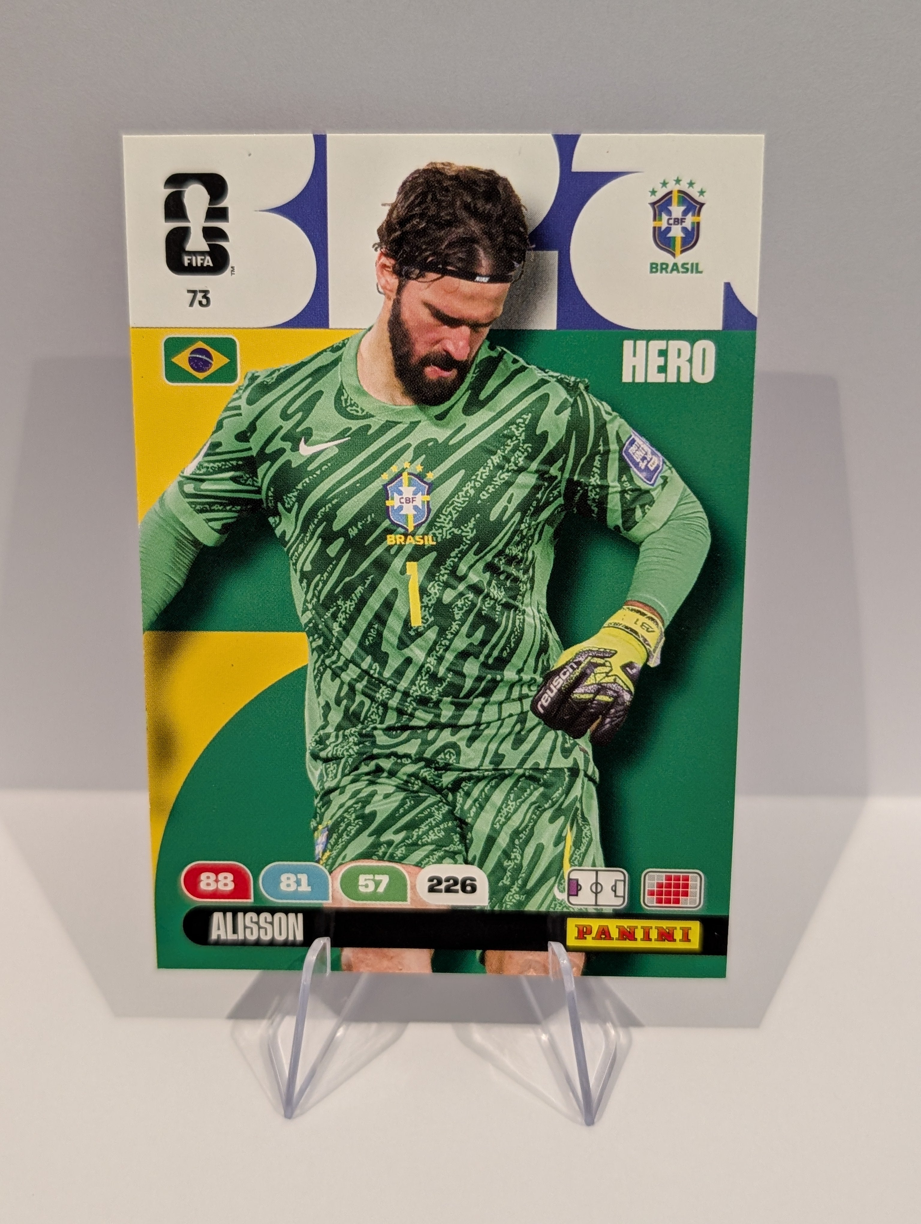 73 Alisson - Brazil - Panini Adrenalyn XL World Cup 2026