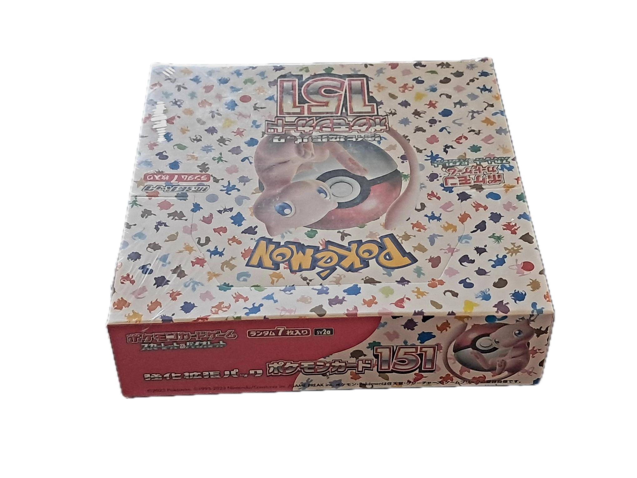 Pokémon 151 Japanese Booster Box