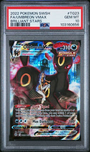 PSA 10 GEM MINT - UMBREON V BRILLIANT STARS - TG23/TG30