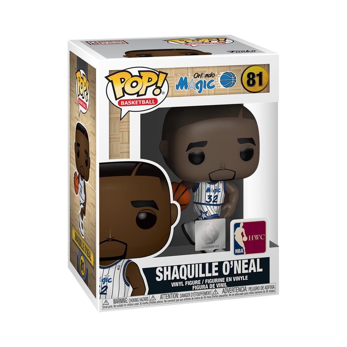 81 Orlando Magic Shaquille O'Neal (HWC) by Schmutzfink TCG on MYNTED