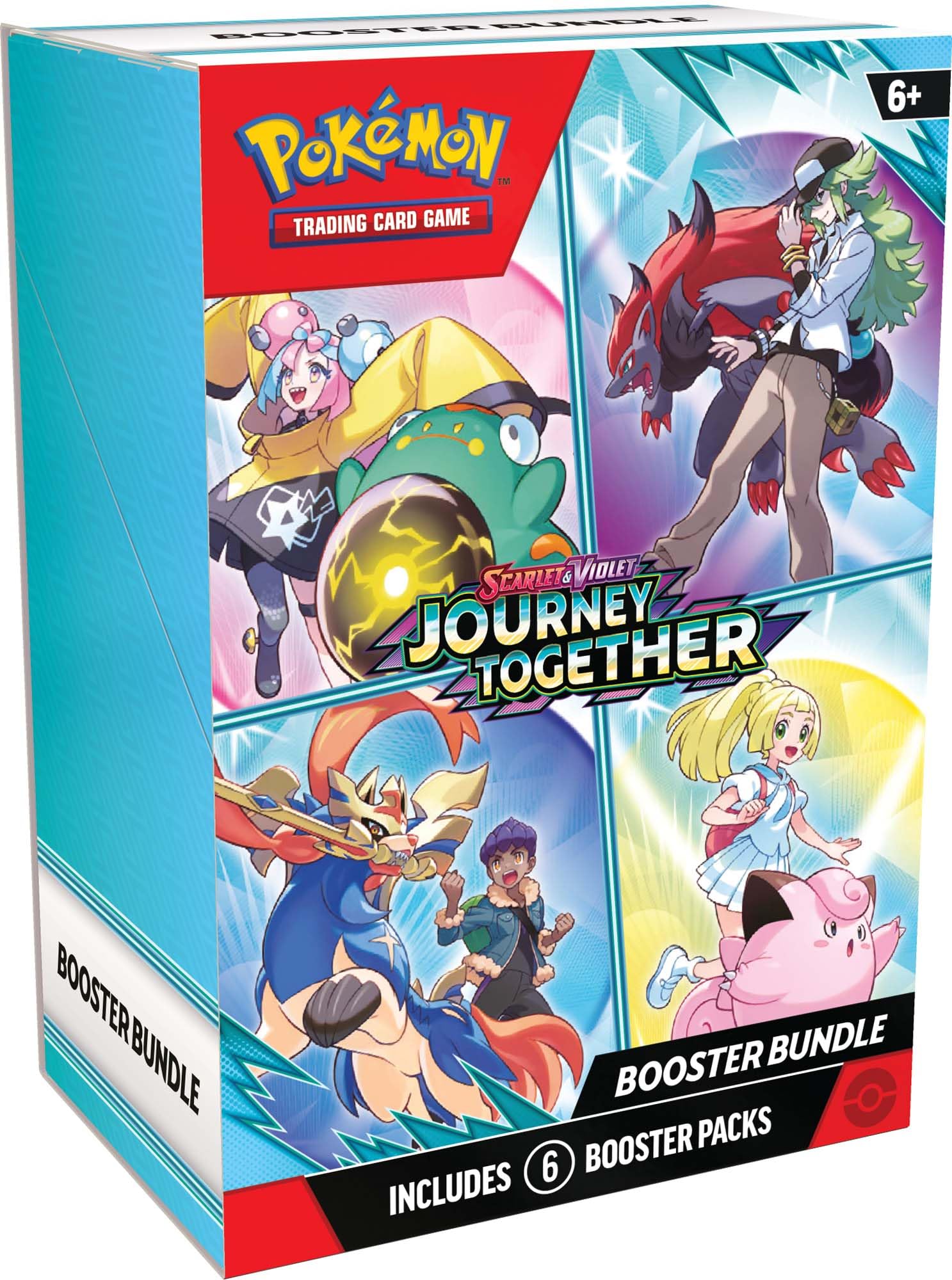 Pokémon TCG: Scarlet & Violet—Journey Together Booster Bundle (6 Booster Packs)