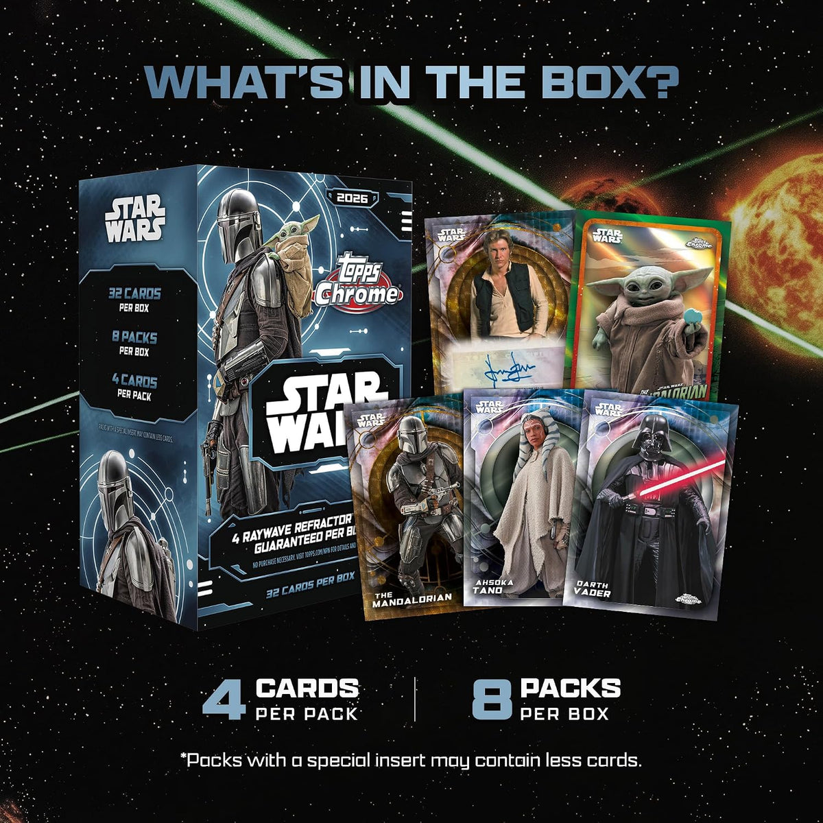 2026 Topps Chrome® Star Wars - Value Box