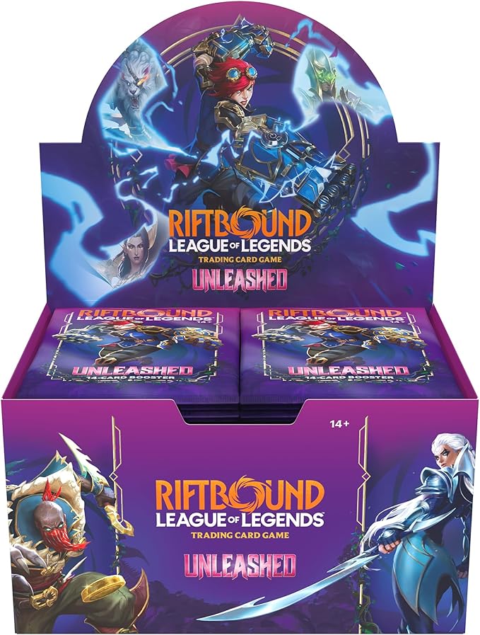 Riftbound: League of Legends TCG Unleashed Booster Box English