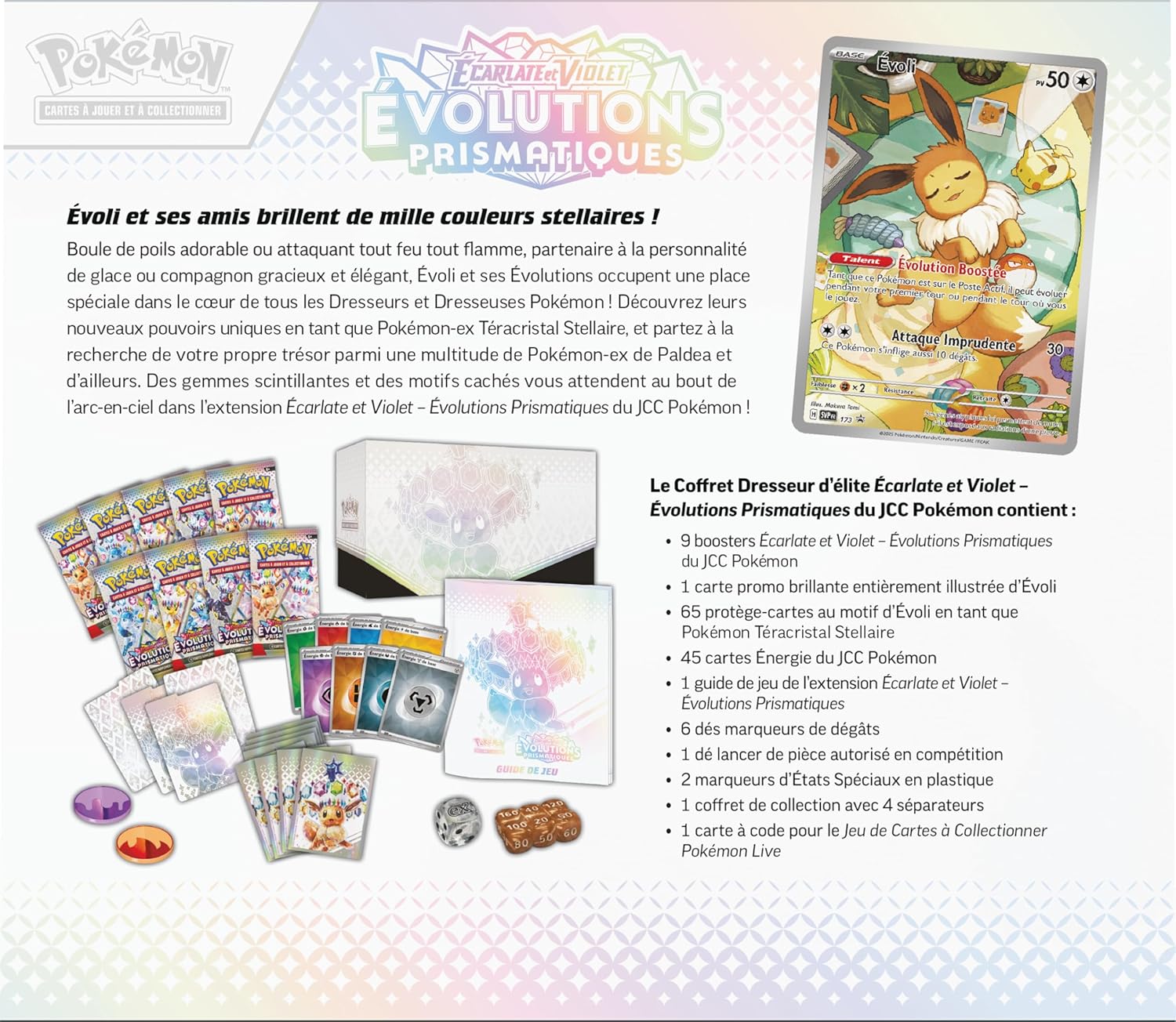 Pokémon: Scarlet & Violet Prismatic Evolutions Elite Trainer Box