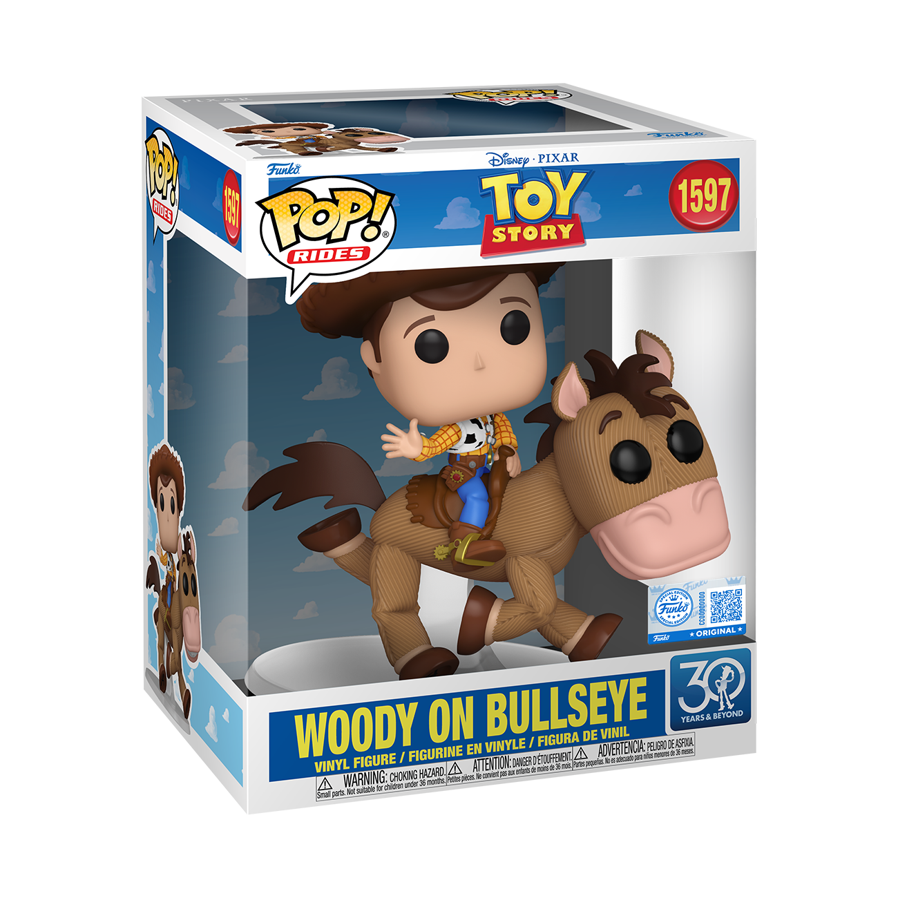 Funko POP! Rides: Toy Story - Woody on Bullseye #1597, Special Edition
